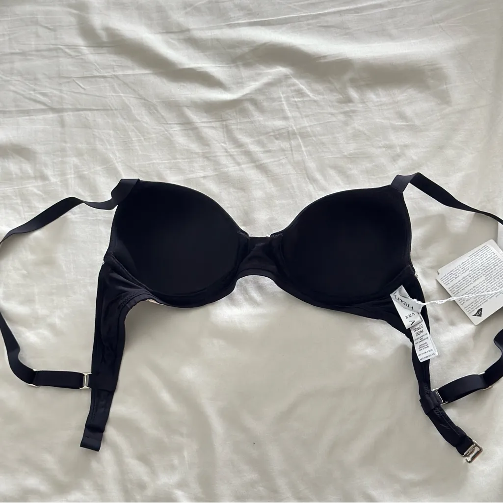NWT La Perla black underwired bikini top Reggiseno mare F/italy42 - Image 2
