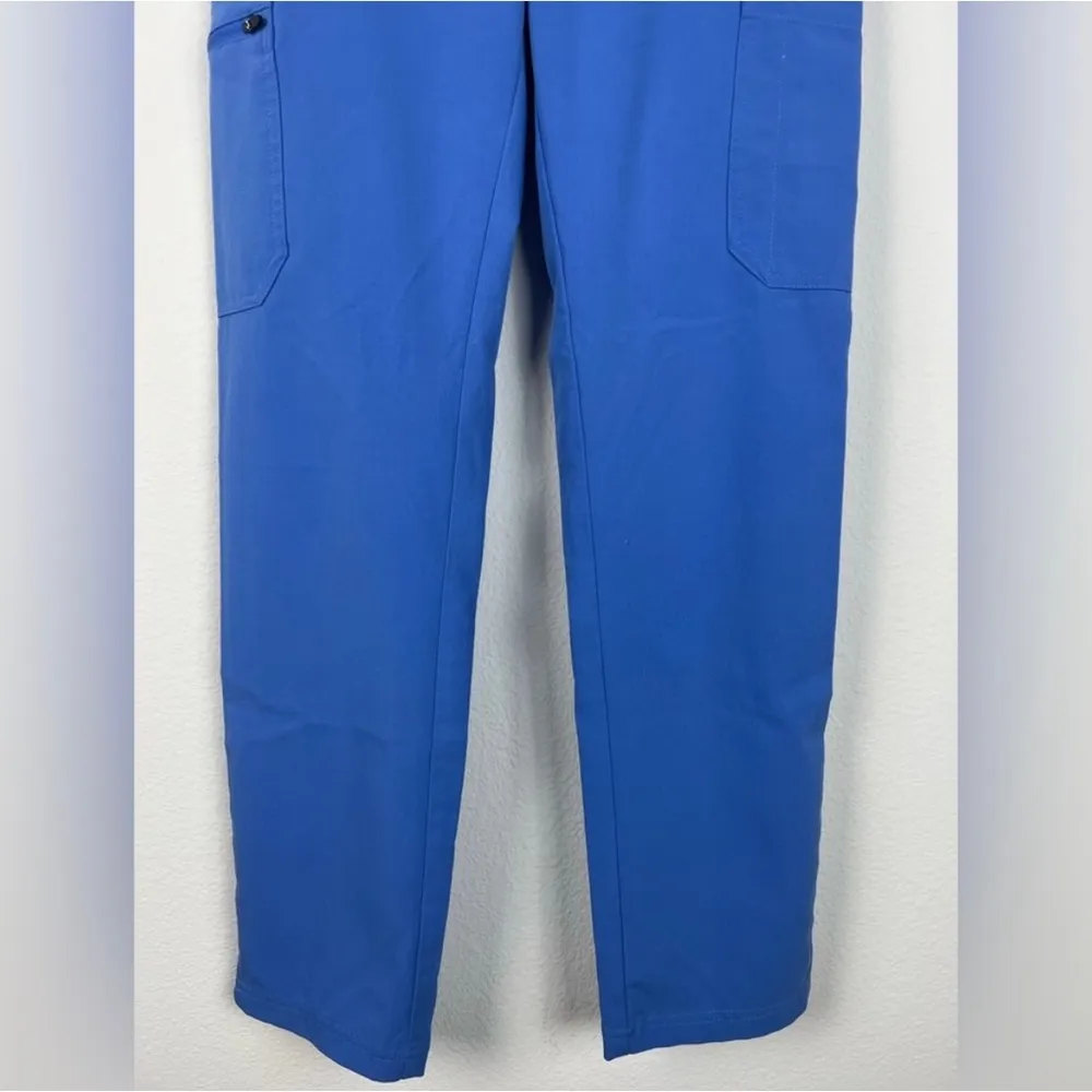 Figs Royal Blue Yola High Waited Skinny Scrub Pants Size XS - Image 6