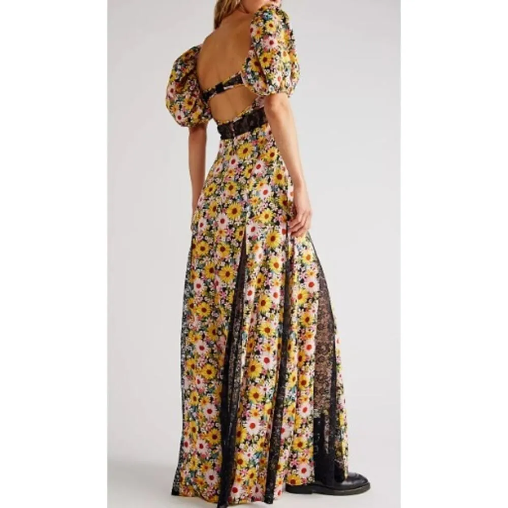 For Love & Lemons Sylvia Maxi Dress NWT Sz. XXS - Image 4