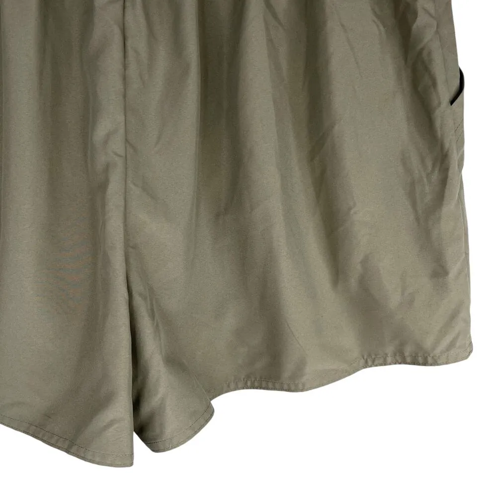 Cazimi Womens Board Shorts Swim 18W Ivy Pockets New Green - Image 13