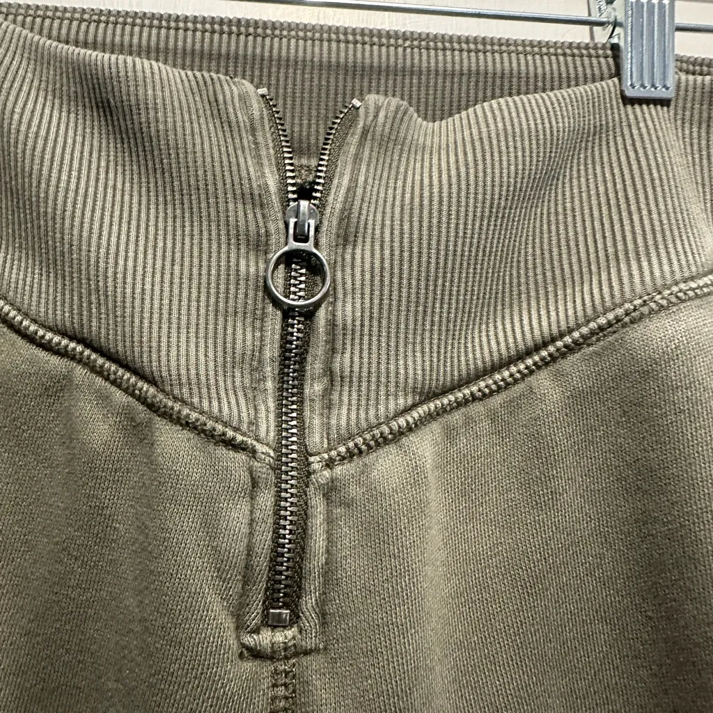 Aerie Olive Green Track Pants - Image 2