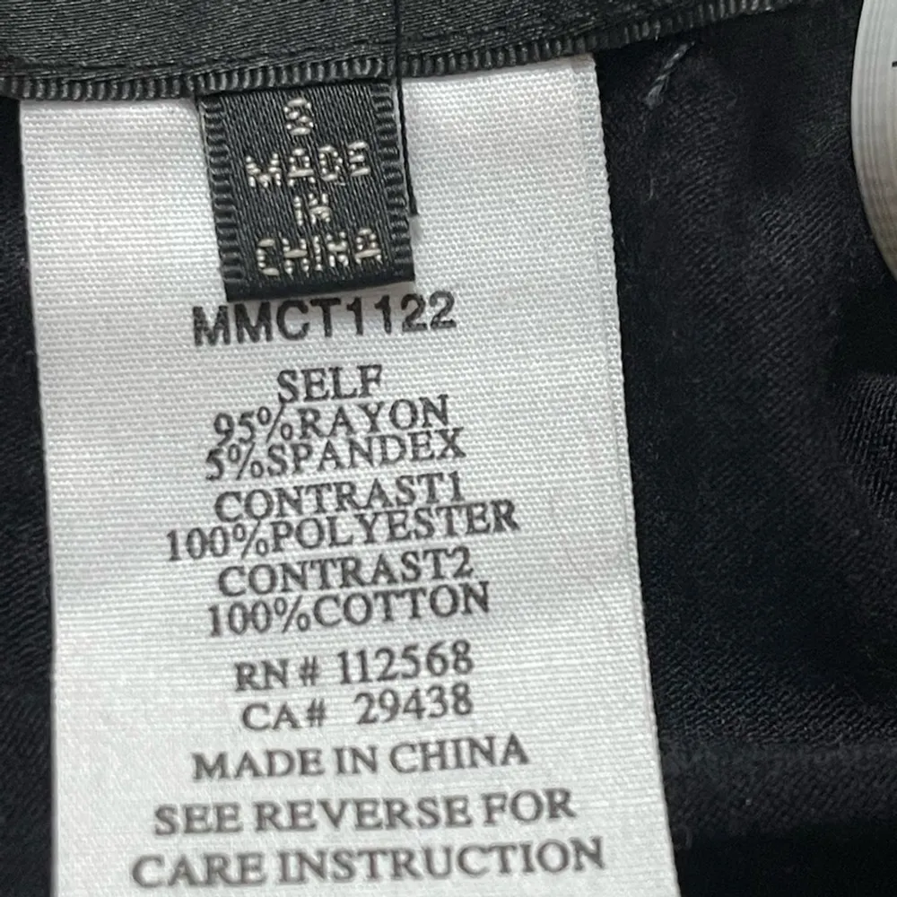 Couture by Miss Me black poncho top Sz S MM - Image 9