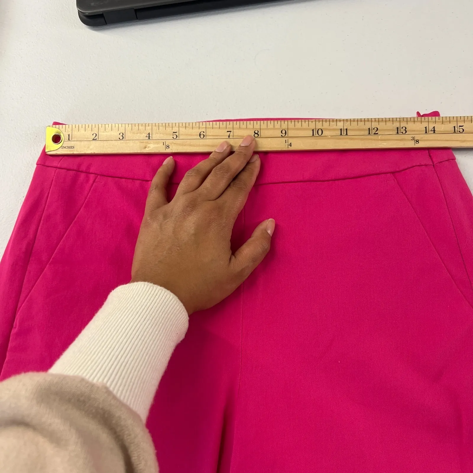 J. Crew Remi Crop Pant Womens 6 Pink Stretch All Day Comfort Streetwear Classic - Image 11