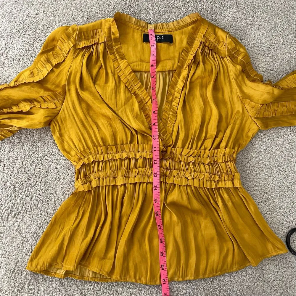 O.P.T. Gold Tianna Ruffle V - Image 12