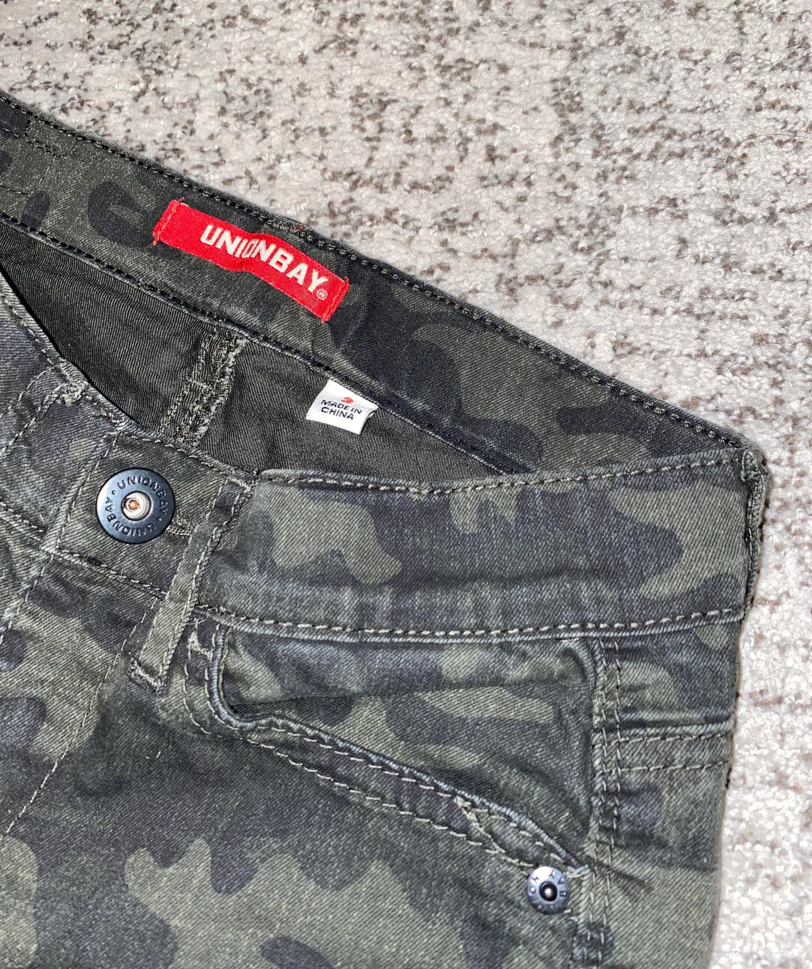 camo camouflage denim jeans - Image 6