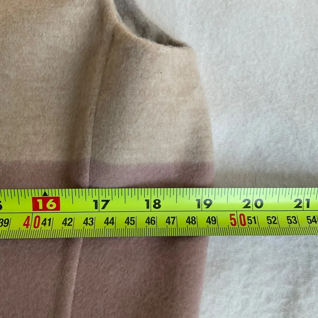 NWT Loro Piana 100% Cashmere Reversible multicolor Vest Italy made IT42 bust38 S - Image 7