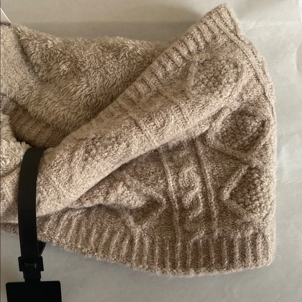 Sonoma the supercozy cowl scarf 
Grey Knit Infinity Scarf New OSFA NWT - Image 3