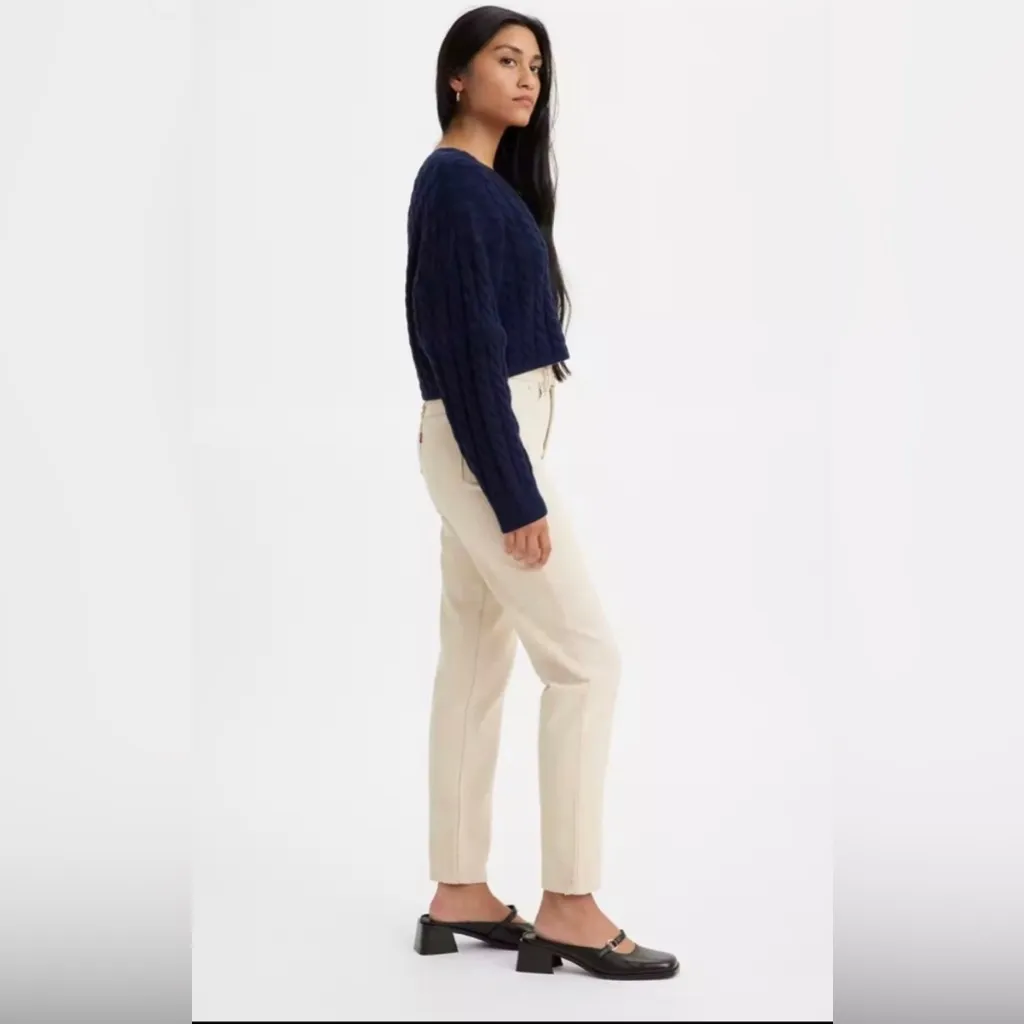 Levi’s Premium 80s Mom Jeans Size 28 Tinted on Neutral NEW with tags - Image 2