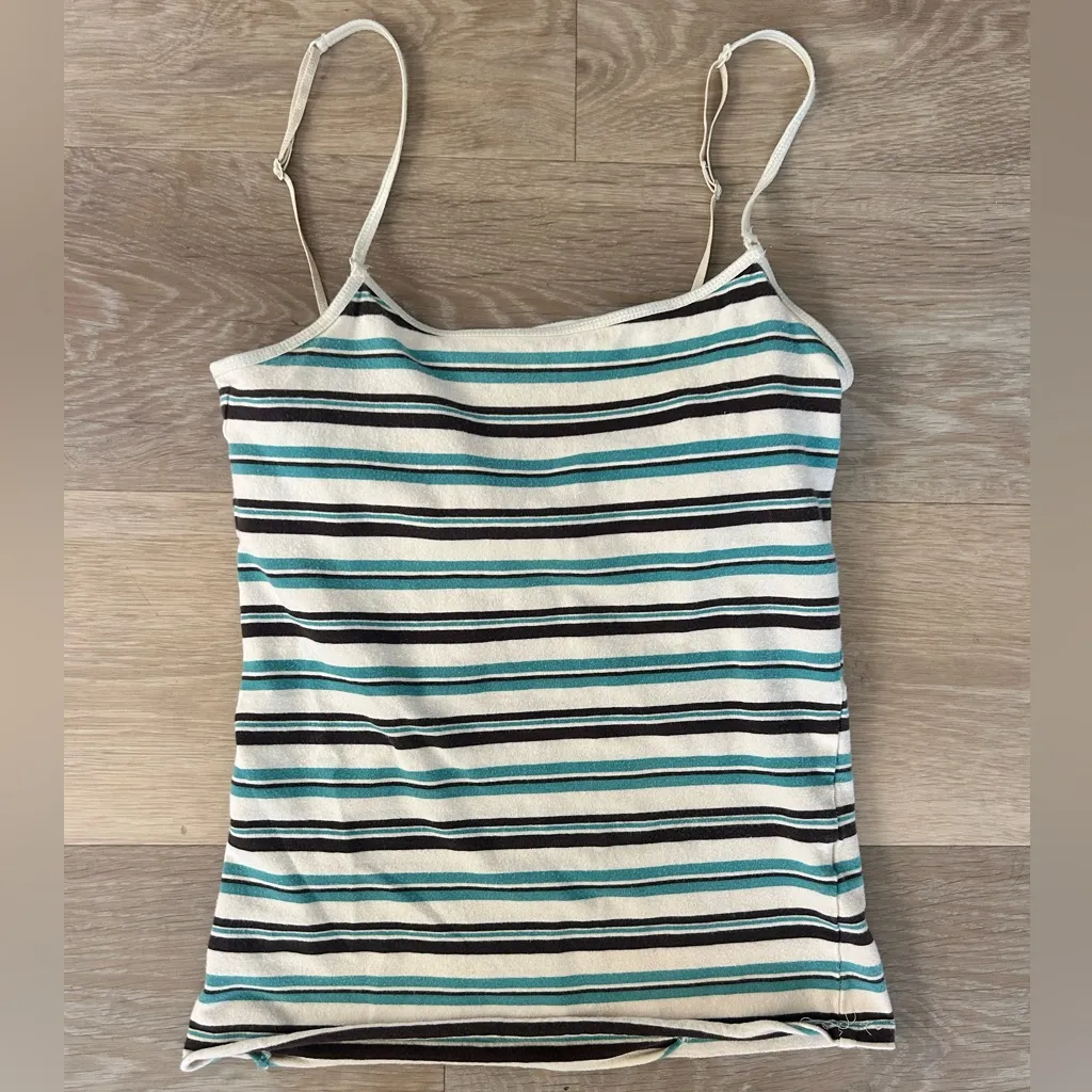 Y2K Aéropostale Striped Cami Tank – Size M - Image 3