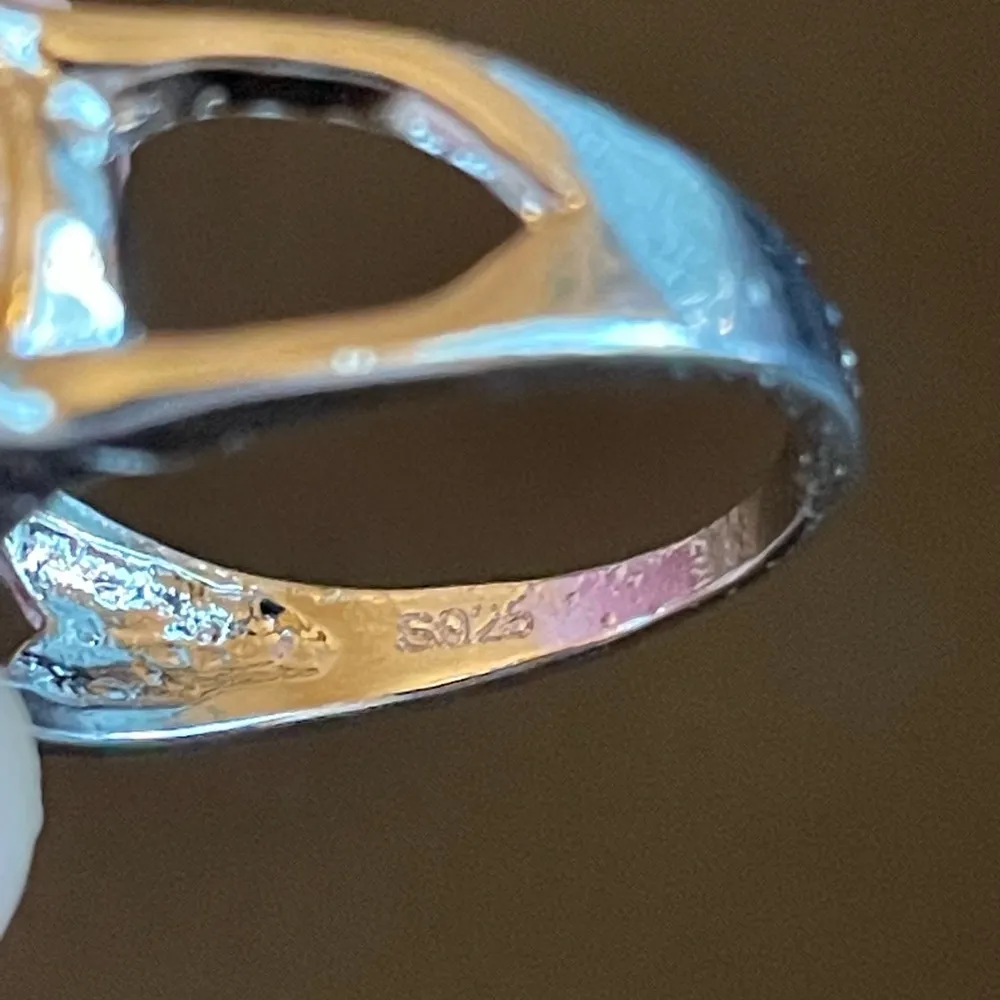 Yellow Aventurine S925 silver ring size 7.5 - Image 8