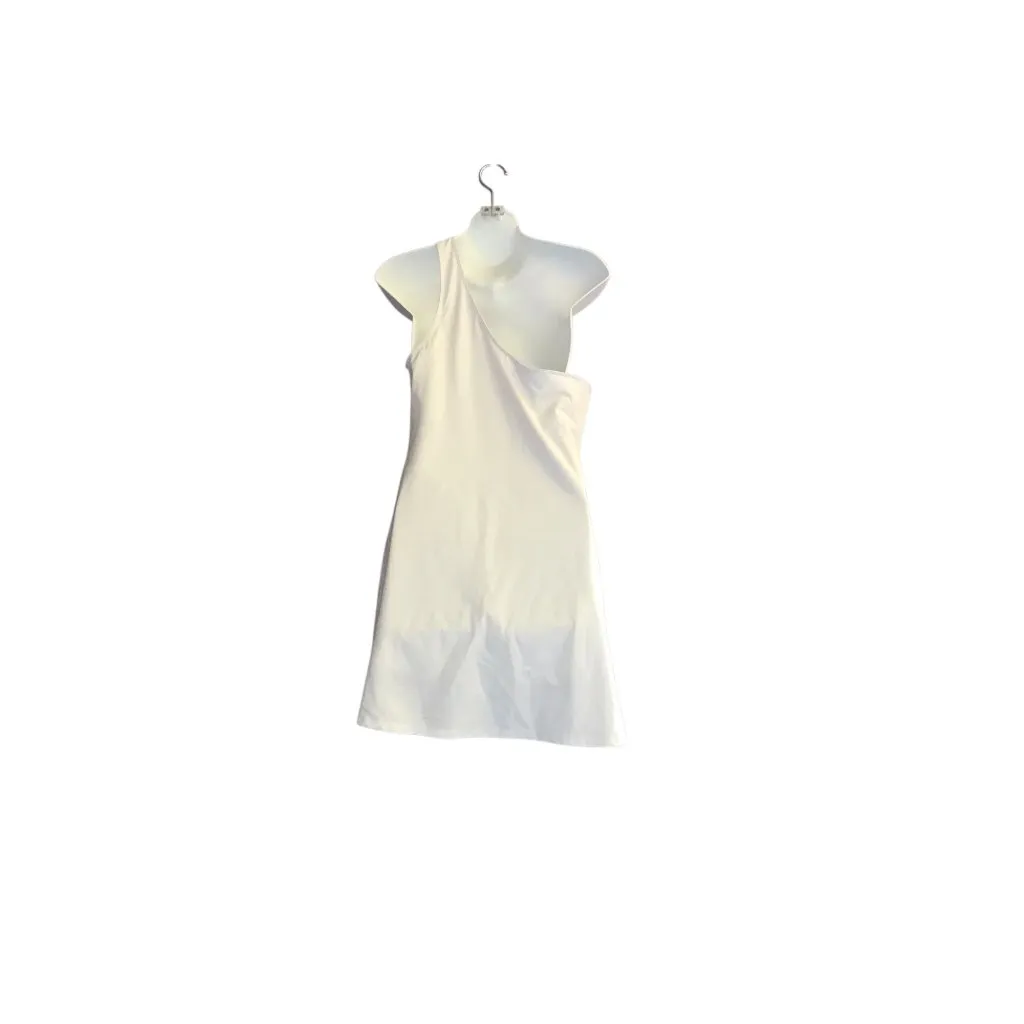 Abercrombie & Fitch White One Shoulder Athletic Dress - Image 4
