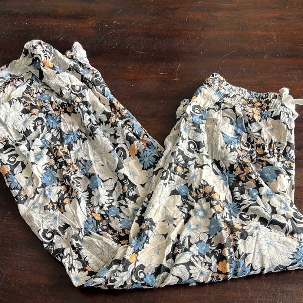 Maaji  Blue Floral Pants - Image 2