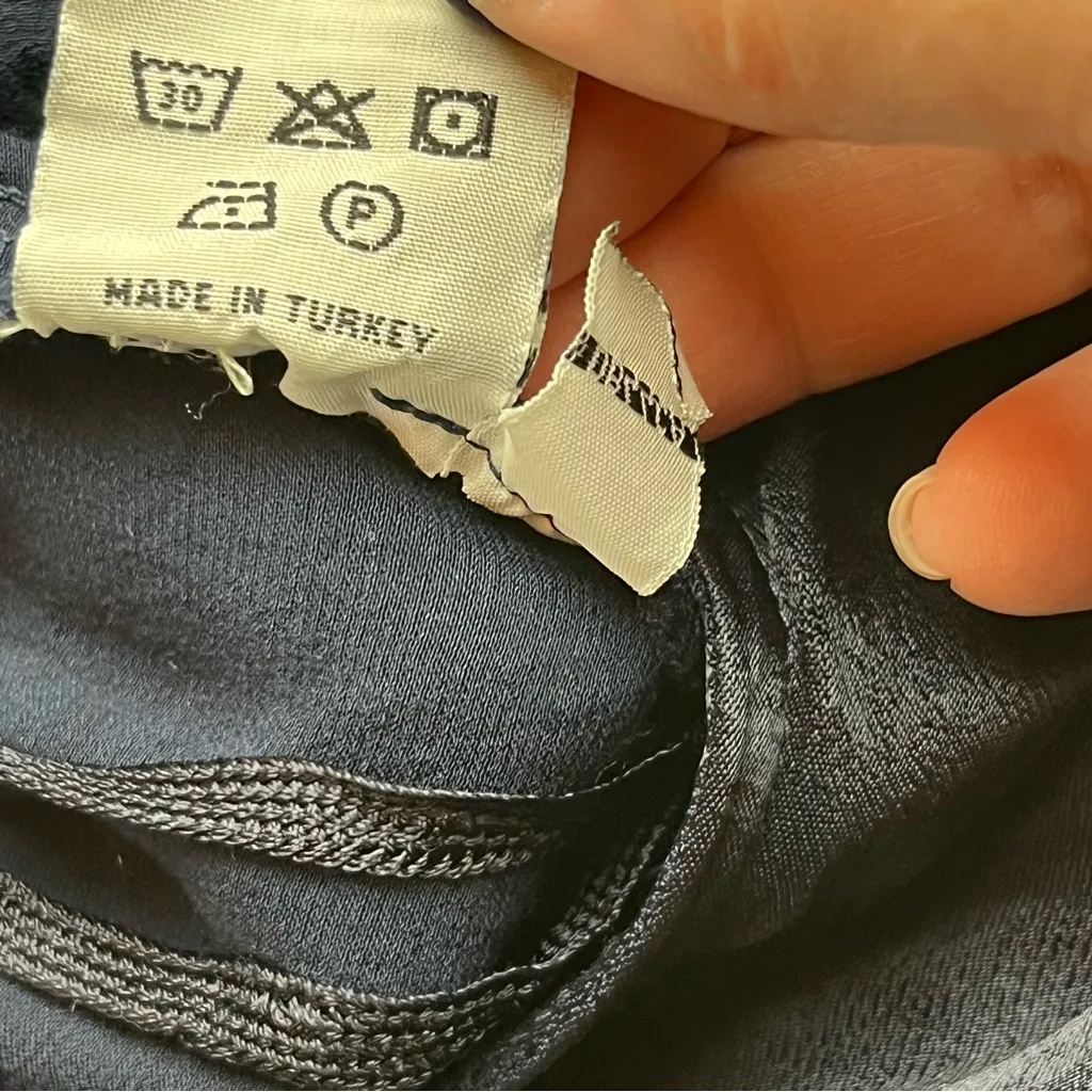 BHLDN Anthropologie Ghost London‎ Alexia Dress Womens Size Medium Blue NEW *FLAW - Image 7