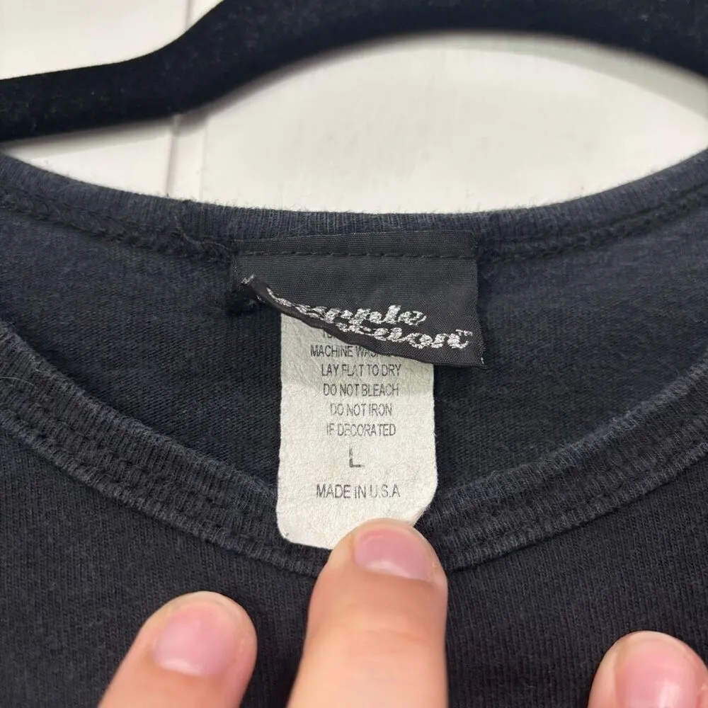 Vintage Y2K Ripple Junction Edward Scissorhands Baby T-Shirt Large - Image 4