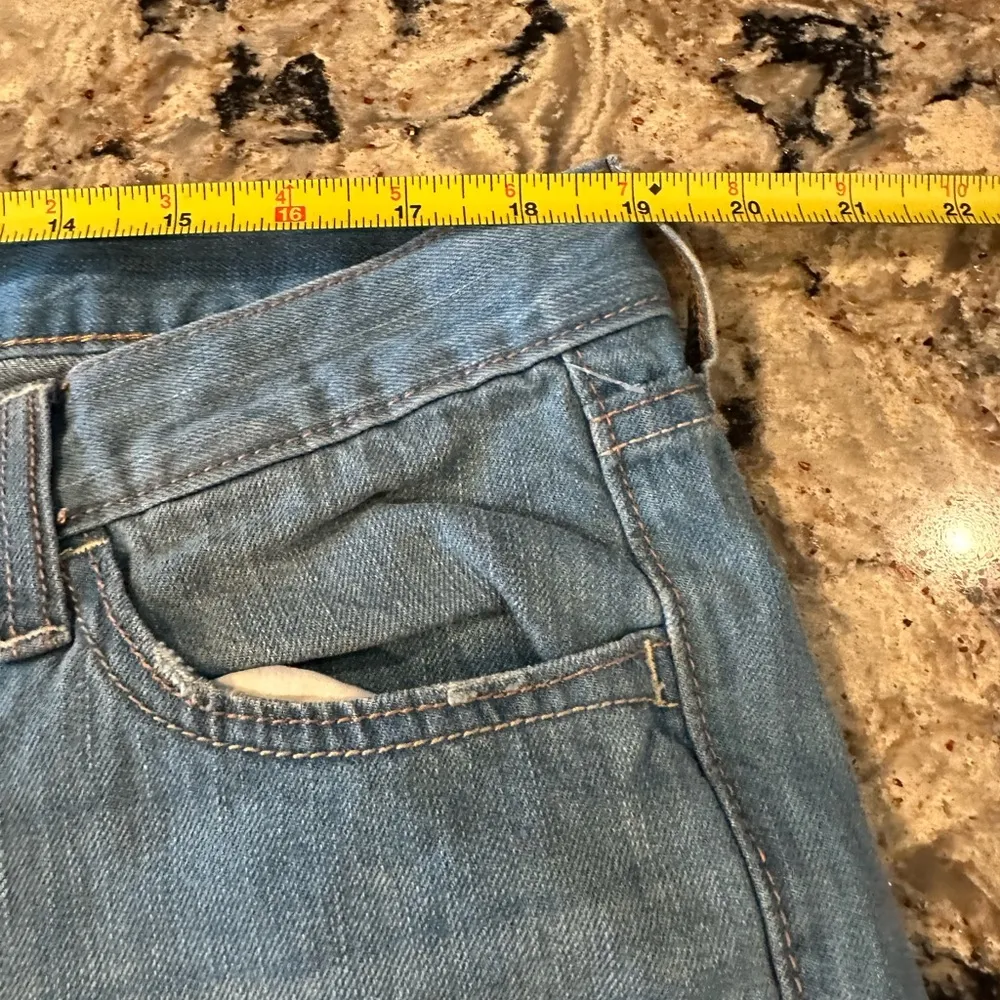 Old Navy Diva Cropped Jeans Size 14 New NWT Distressed - Image 5