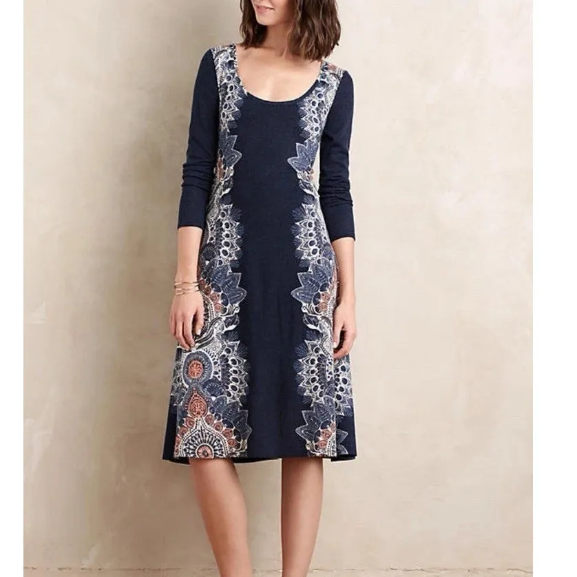 NWT Anthropologie Maeve Eira Sweater Dress, Sz Small Reviewer Favorite $158 - Image 10