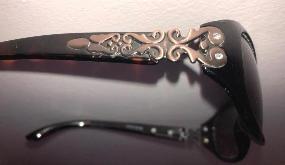 Candie's Brown Wrap-Around Sunglasses - Image 4