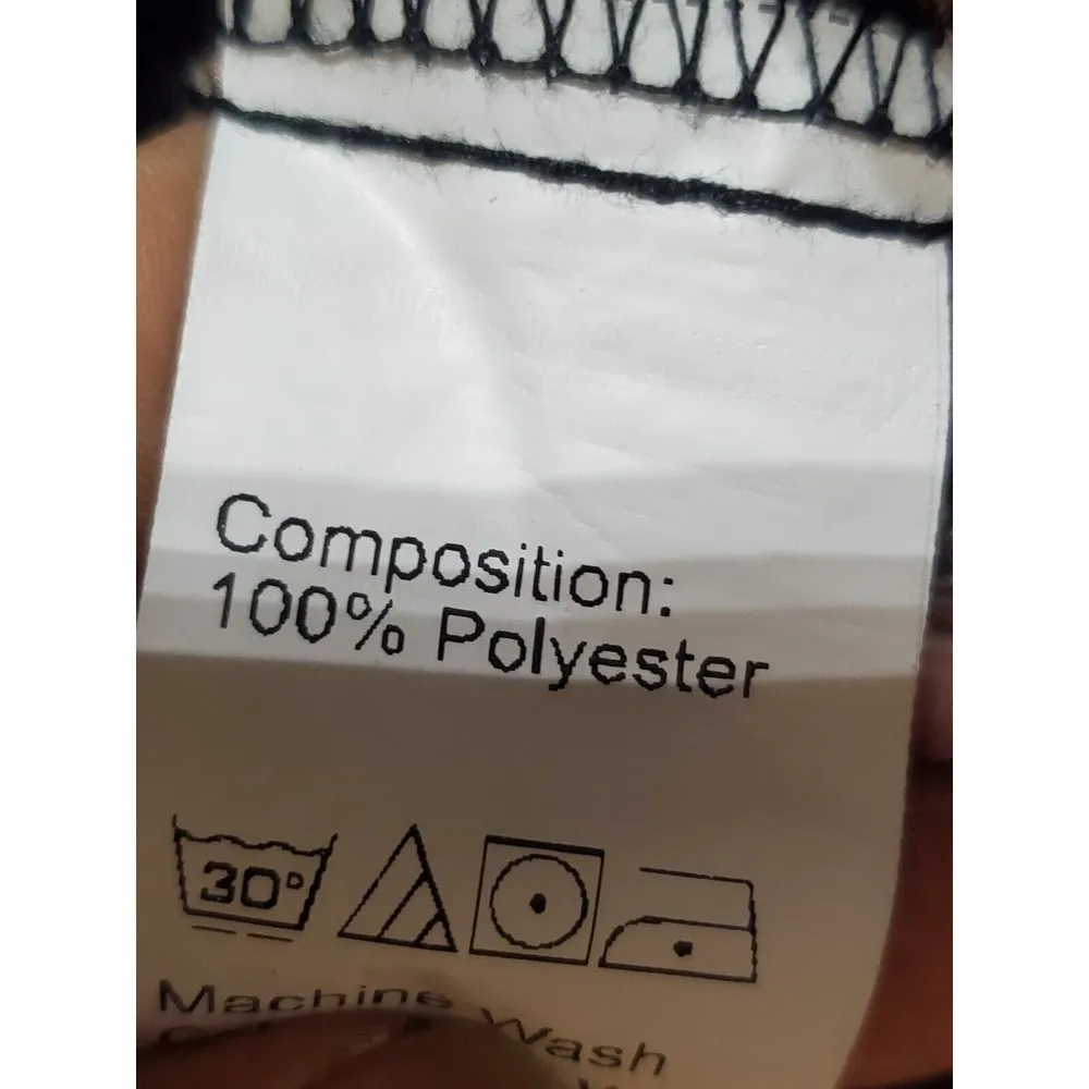 SHEIN Brown Animal Print Faux Leather Collar & Sleeve Button Down Shirt Size 4 - Image 10