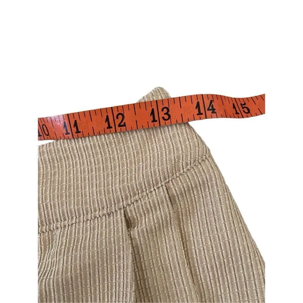 She + Sky Corduroy Pleated Mini Skort Sz Small Summer Everyday Beach - Image 10