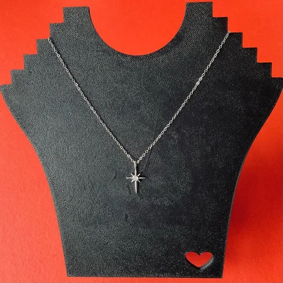 Dainty Bling Star 18” Necklace - Image 2