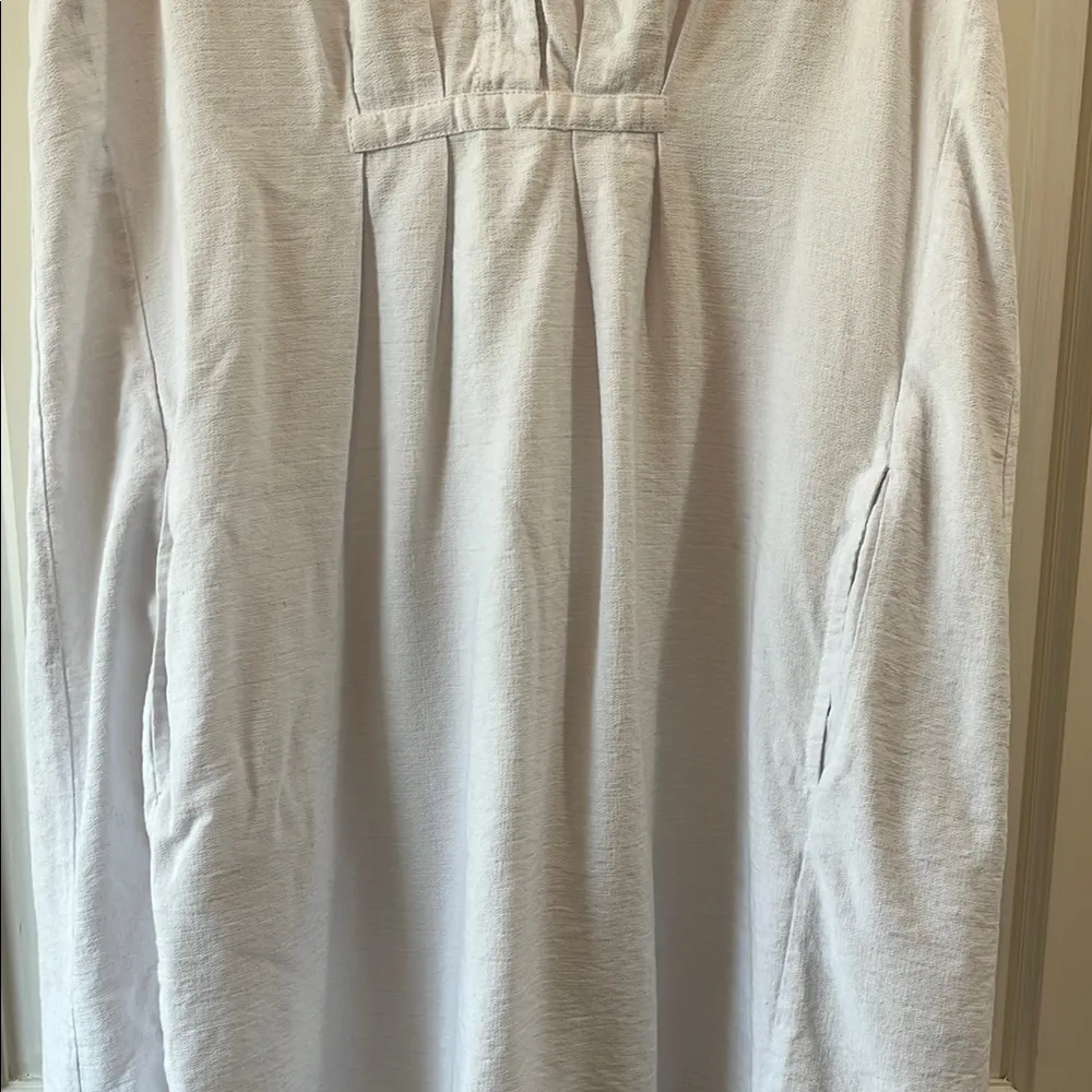 Tribal Sleeveless Flowy Shirt Dress Midi Length - Image 4