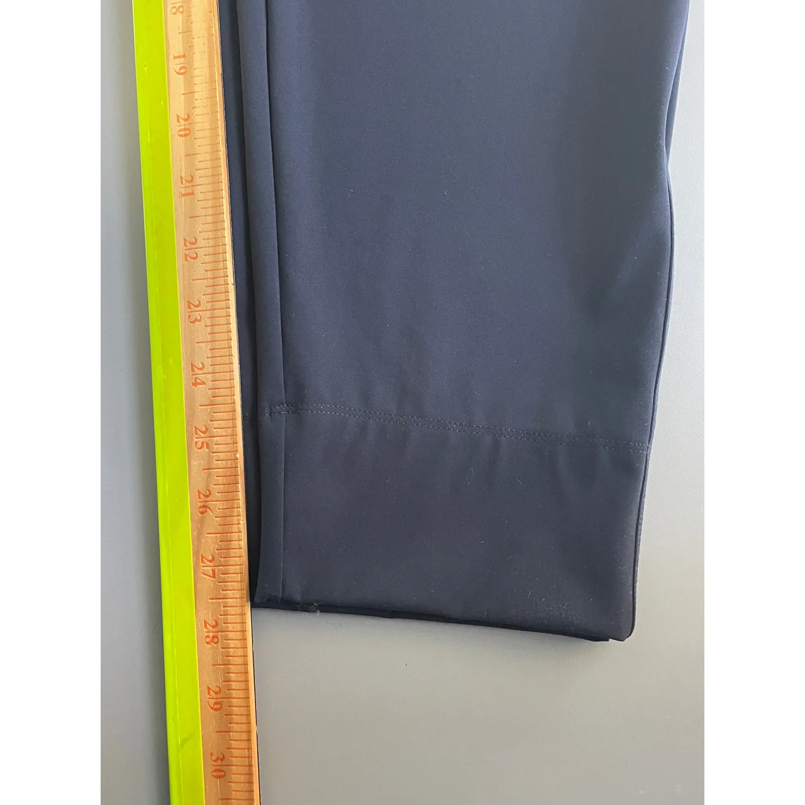 ADAY Blue Turn It Up Pants Hi Rise Pullon Size Medium - Image 13