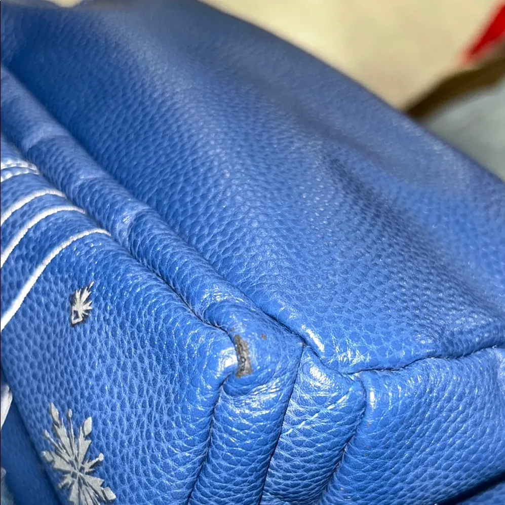 Danielle Nicole “Frozen”Blue Quilted Backpack - Image 5