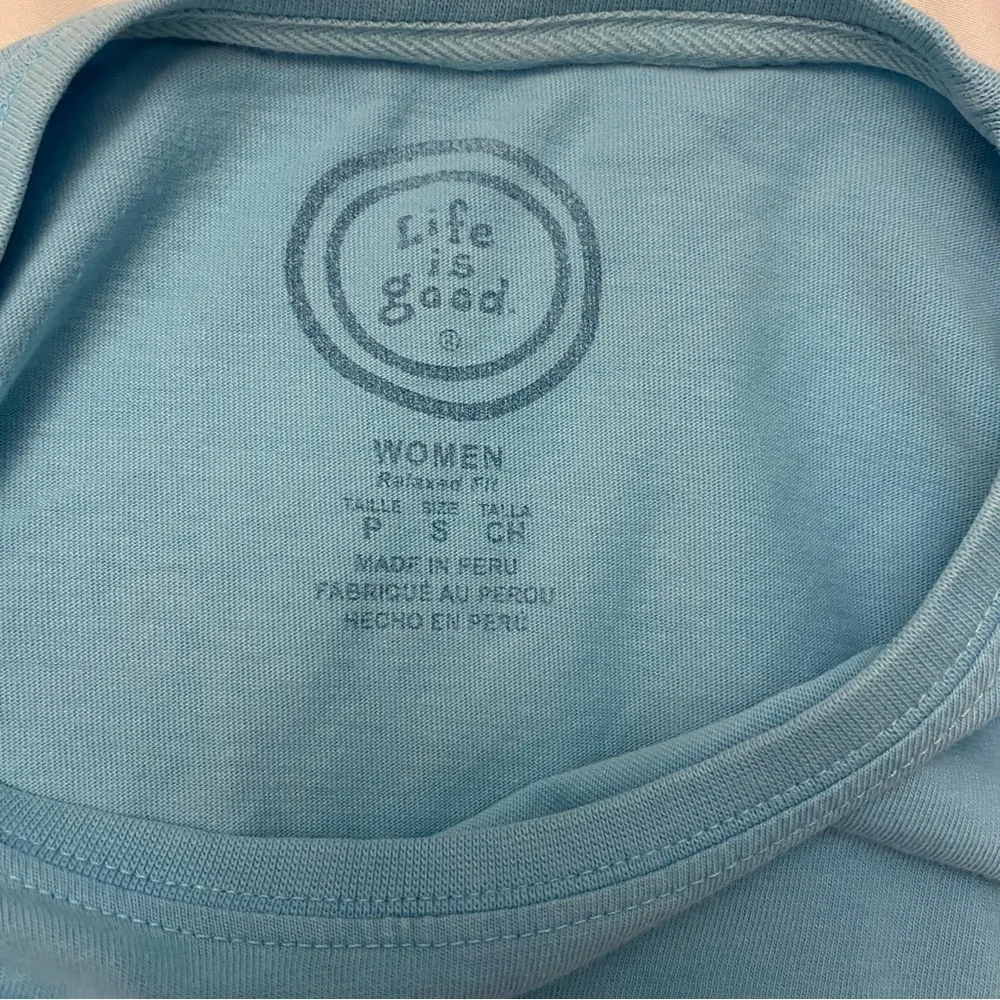 Life Is Good Tee - Dog with Backpack - Image 5