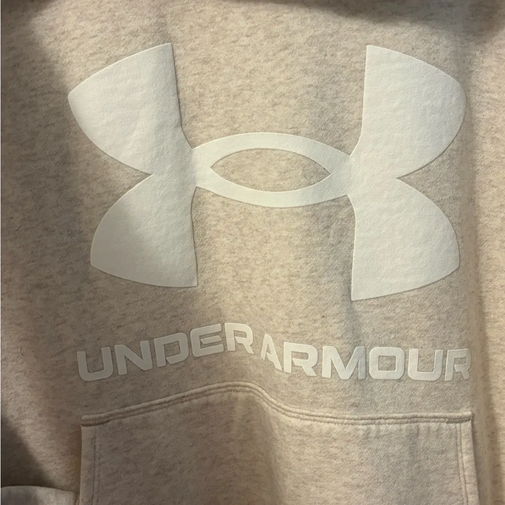 Under Armour Heather Cream Pullover Hoodie - Image 6