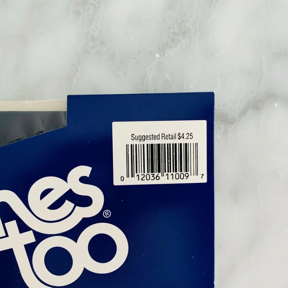 Hanes Too Pantyhose Black #116 Size AB 1 Pair Non-Control Top Day Sheer - Image 3