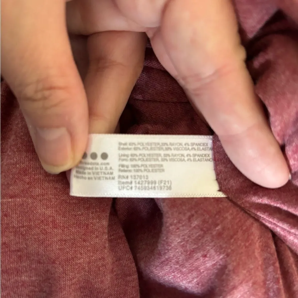 Three Dots lightweight puffer jacket red size S - Image 3