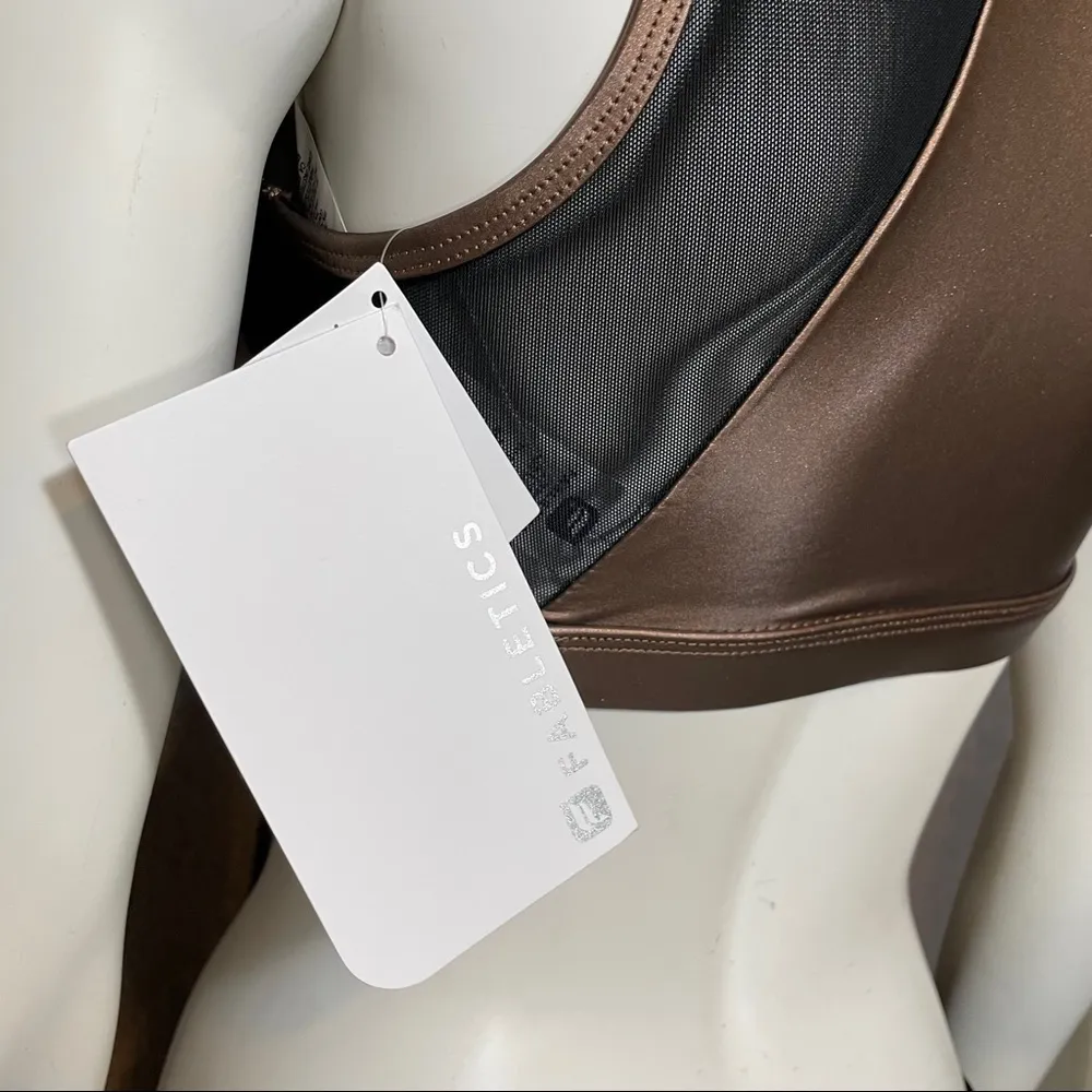 Fabletics Camryn Metallic Comfortable Sports Bra - Image 8