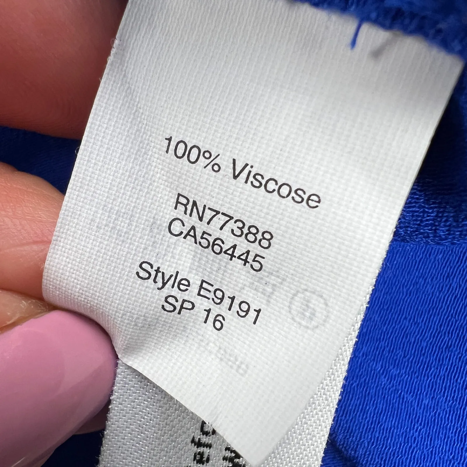 Madewell Du Jour Cobalt Blue Tunic Notch V-Neck Shift Dress Size XS - Image 10