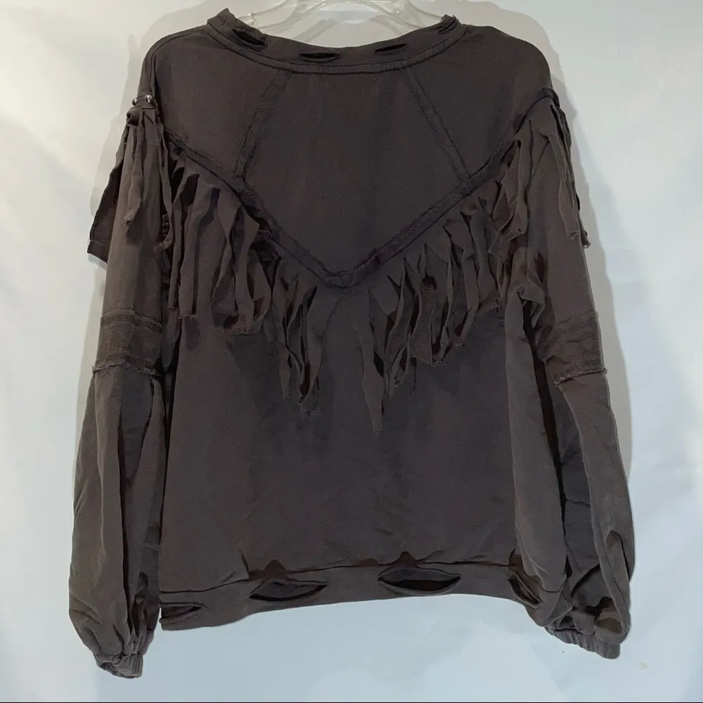 Time After Time Gray Top Size Small - Image 2