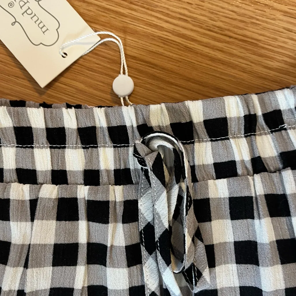 MudPie‎ woman’s flounce checkered skirt - Image 6