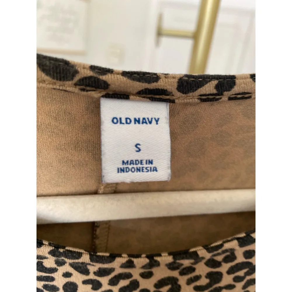 Old Navy Leopard Tank Dress Swing Summer Spring Boho Chic Brunch Streetwear S - Image 5