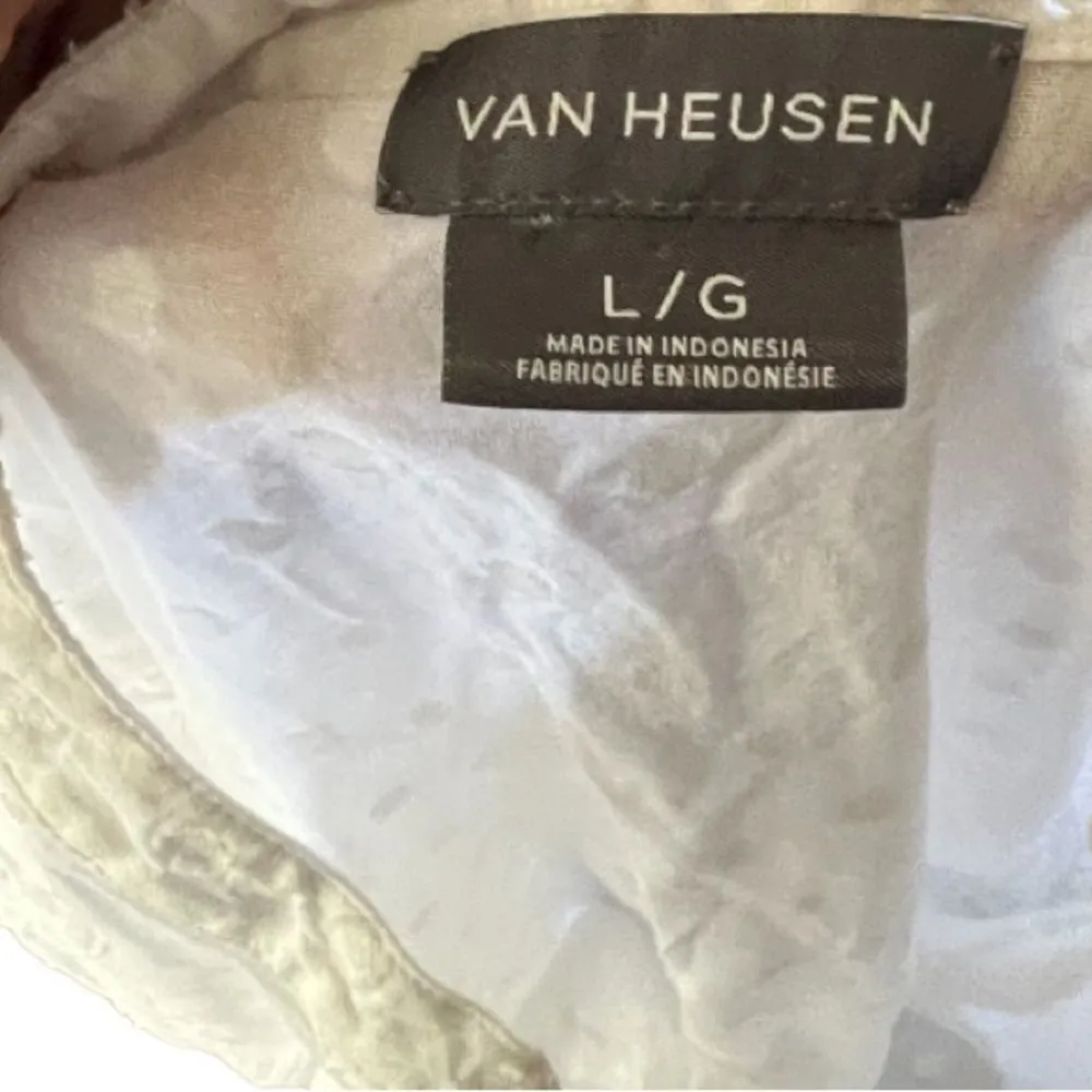 Van Heusen White Cotton‎ Top - Image 6