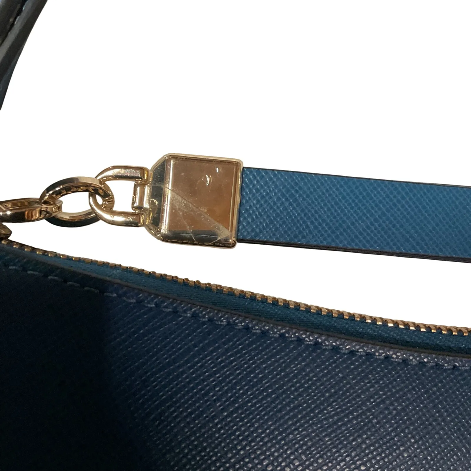 Kate Spade Women's Sadie Leather Chic Crossbody Purse in Teal One Size New - Image 6