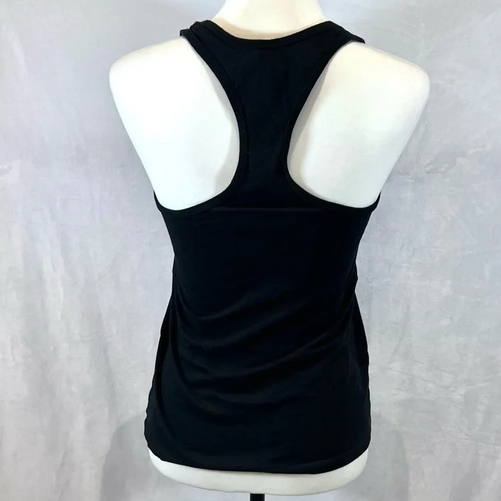 Red Not Chili Peppers black graphic racerback tank top size small - Image 3