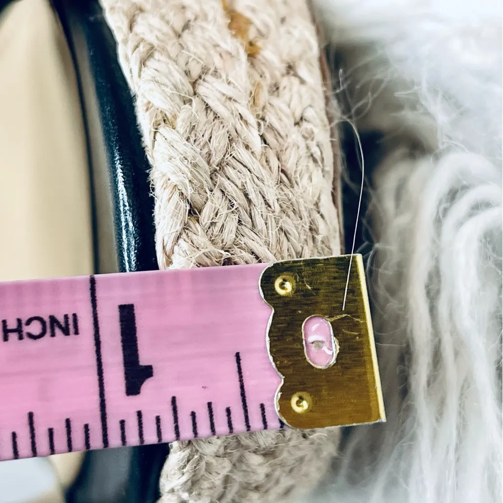 MICHAEL KORS Black Strappy Heels Wedges GIOVANNA - Image 11