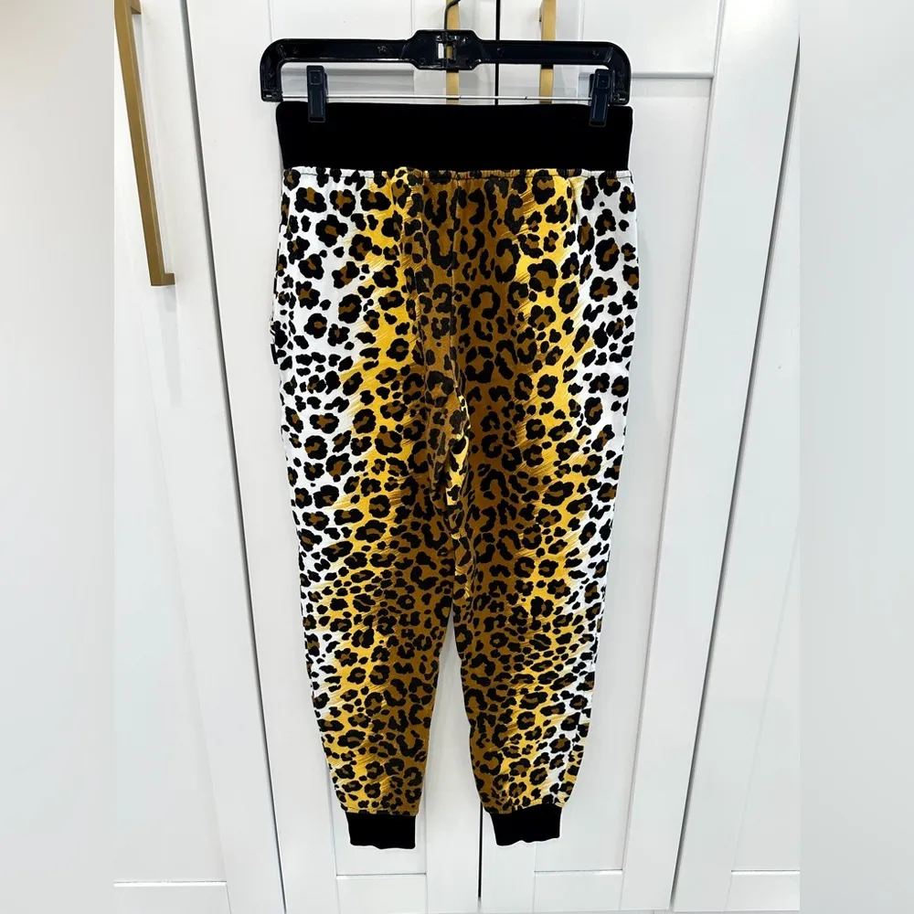 Love Moschino Leopard Sweatpants - Image 3