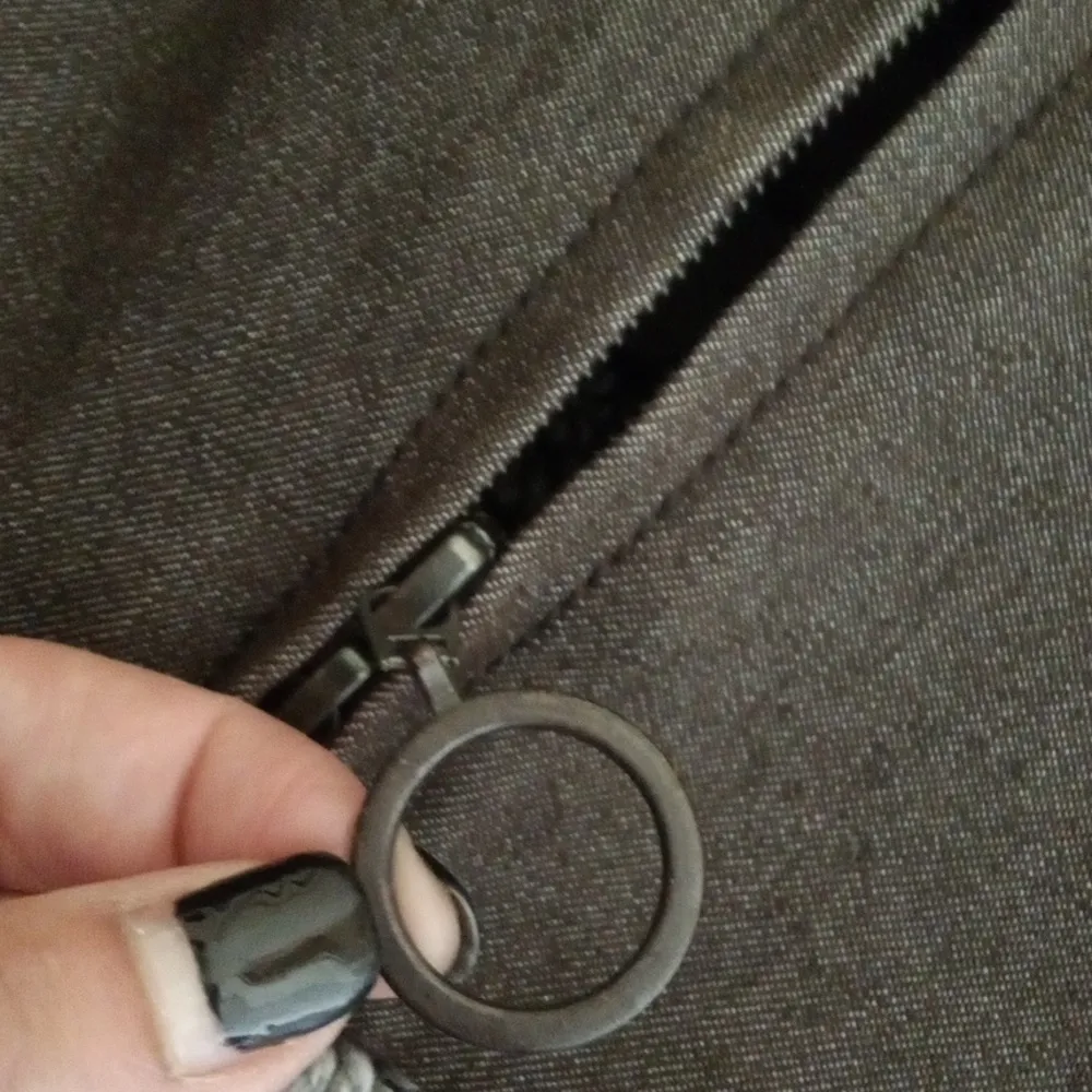 Akris Punto Viscose Wool Blend Zip Jacket Lined Womens 10 - Image 10