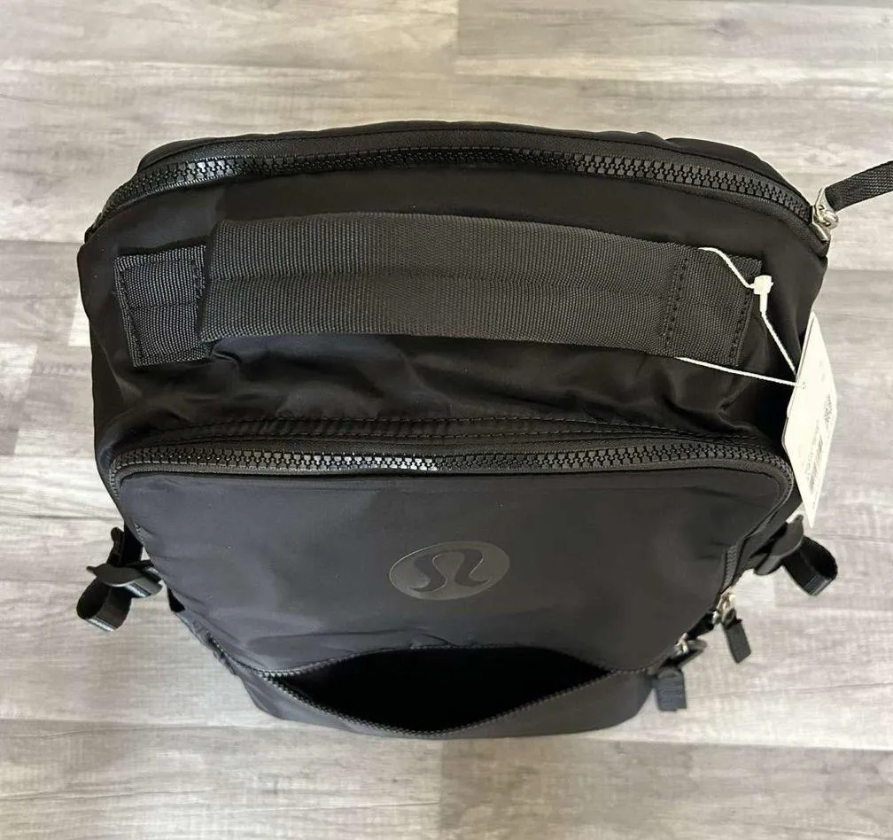 Lululemon Backpack New Crew Black New With Tags 22L - Image 9