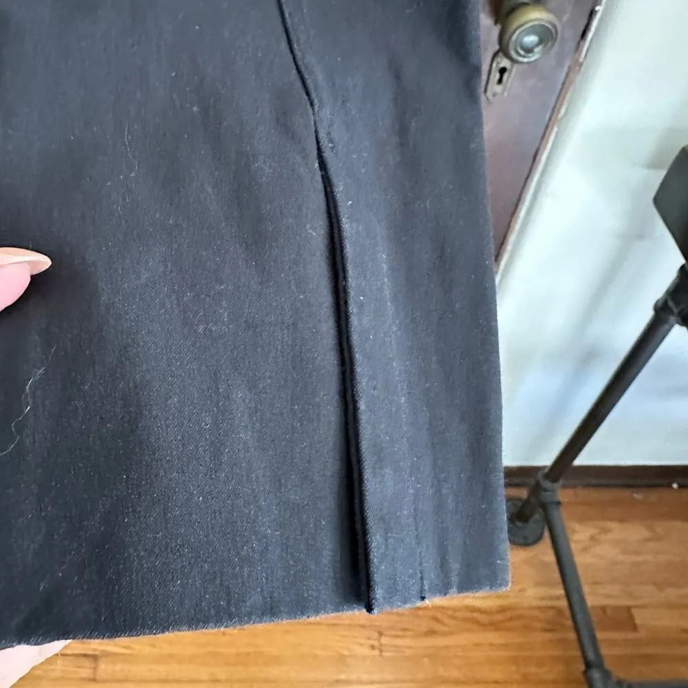 AYR | The Sizzle Tonal Stretch Seamed Front Split Ankle Pants | Size 8 - Image 3