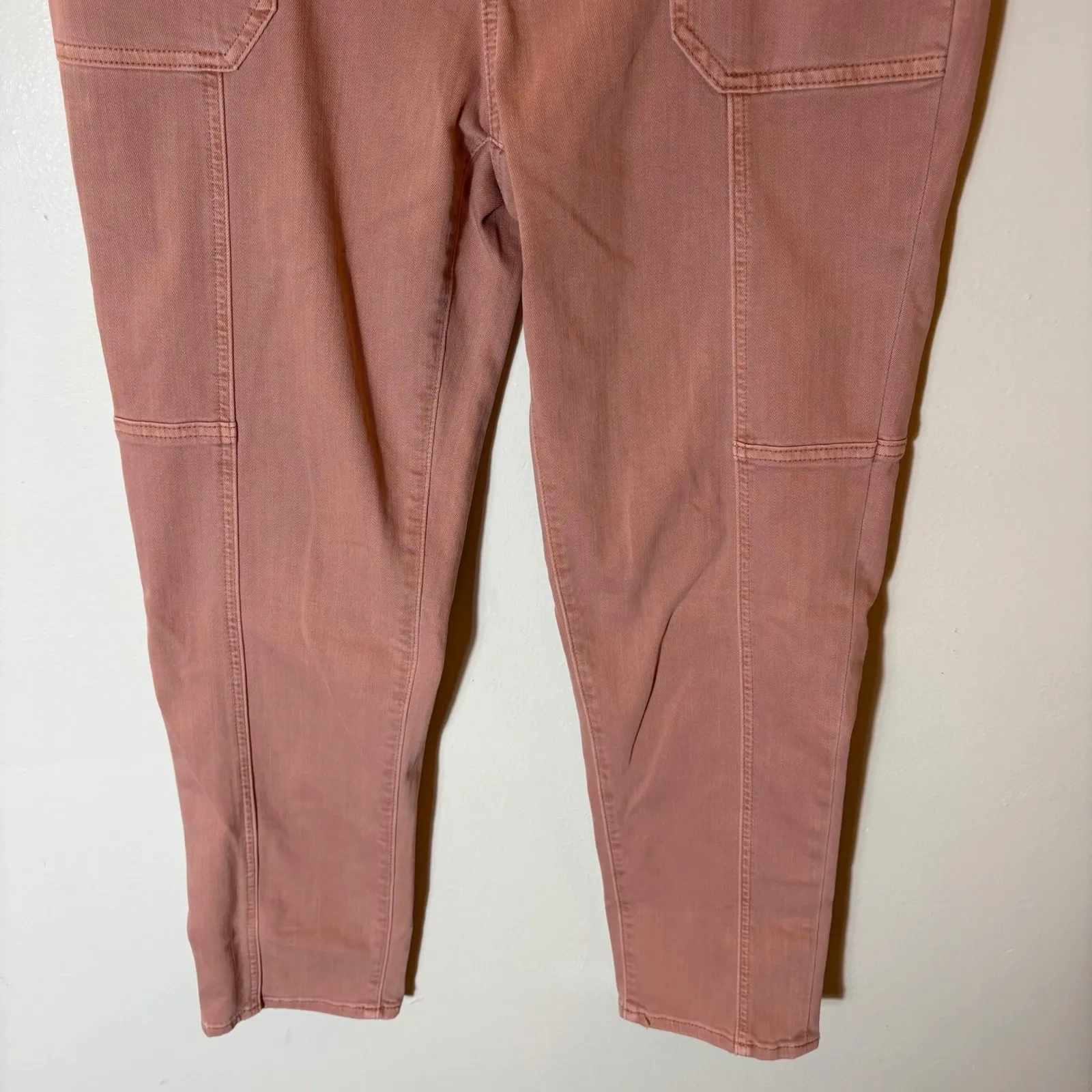 Chicos So Slimming Girlfriend Slim Leg Ankle Jeans Desert Coral Size 10R 1.5R - Image 3
