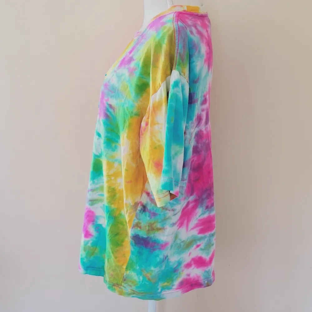 Gogo tie dye peace tee size large - Image 4