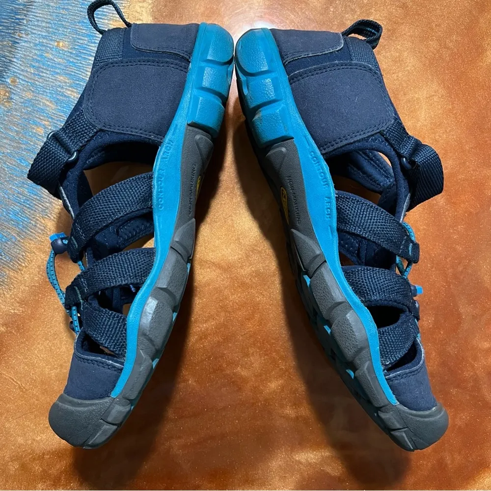 Keen Seacamp II CNX Washable Sandals Blue - Image 4