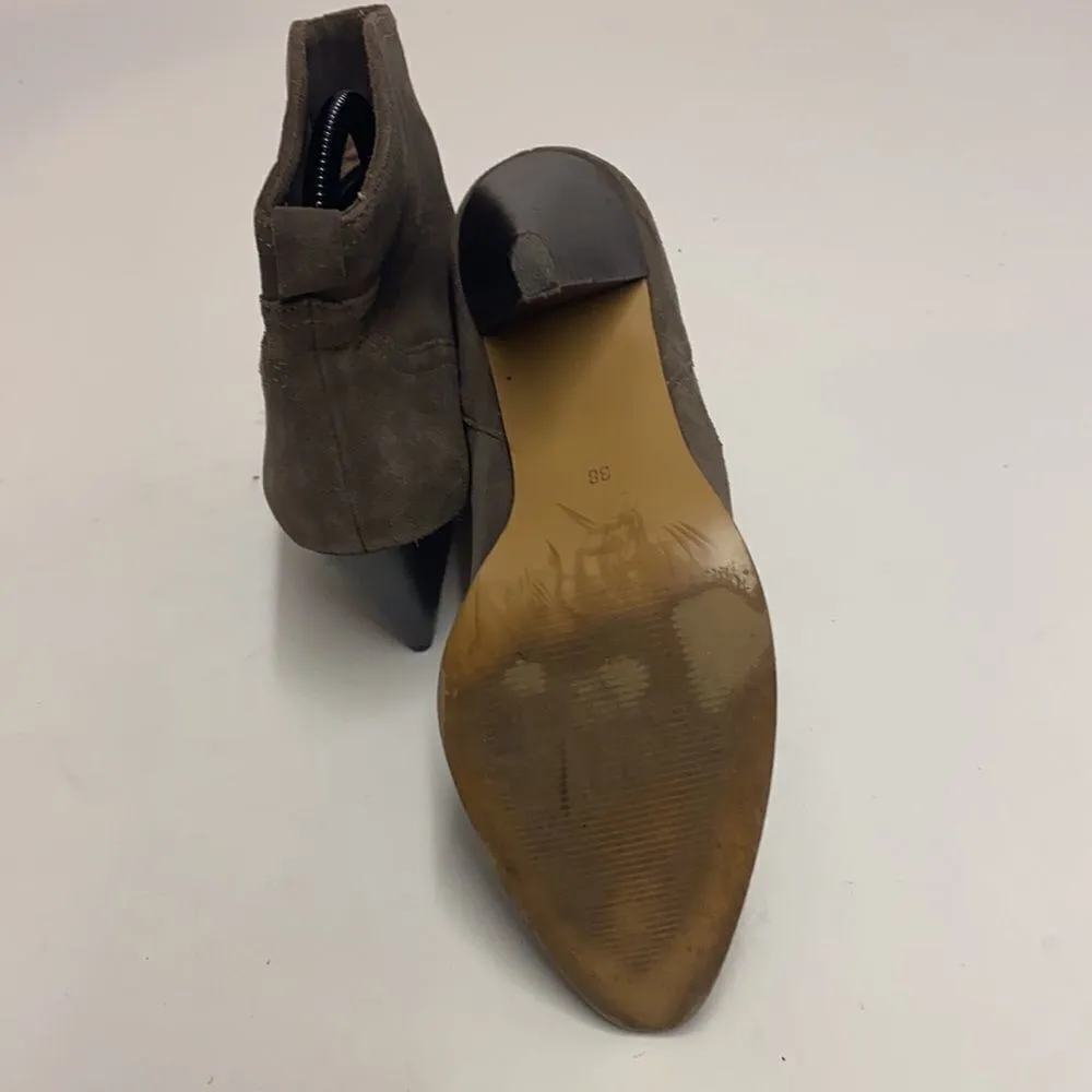 H & M suede ankle Boots size‎ 7 A5 - Image 8