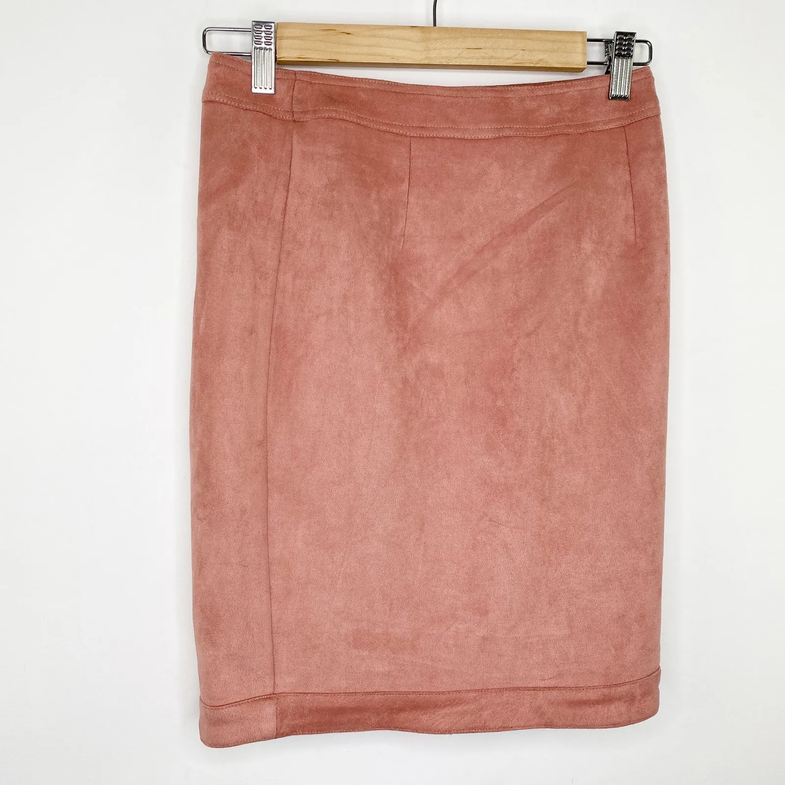 LF Seek The Label Dusty Rose Pink Asymmetrical Skirt Women's Size X-Small XS NWT - Image 7
