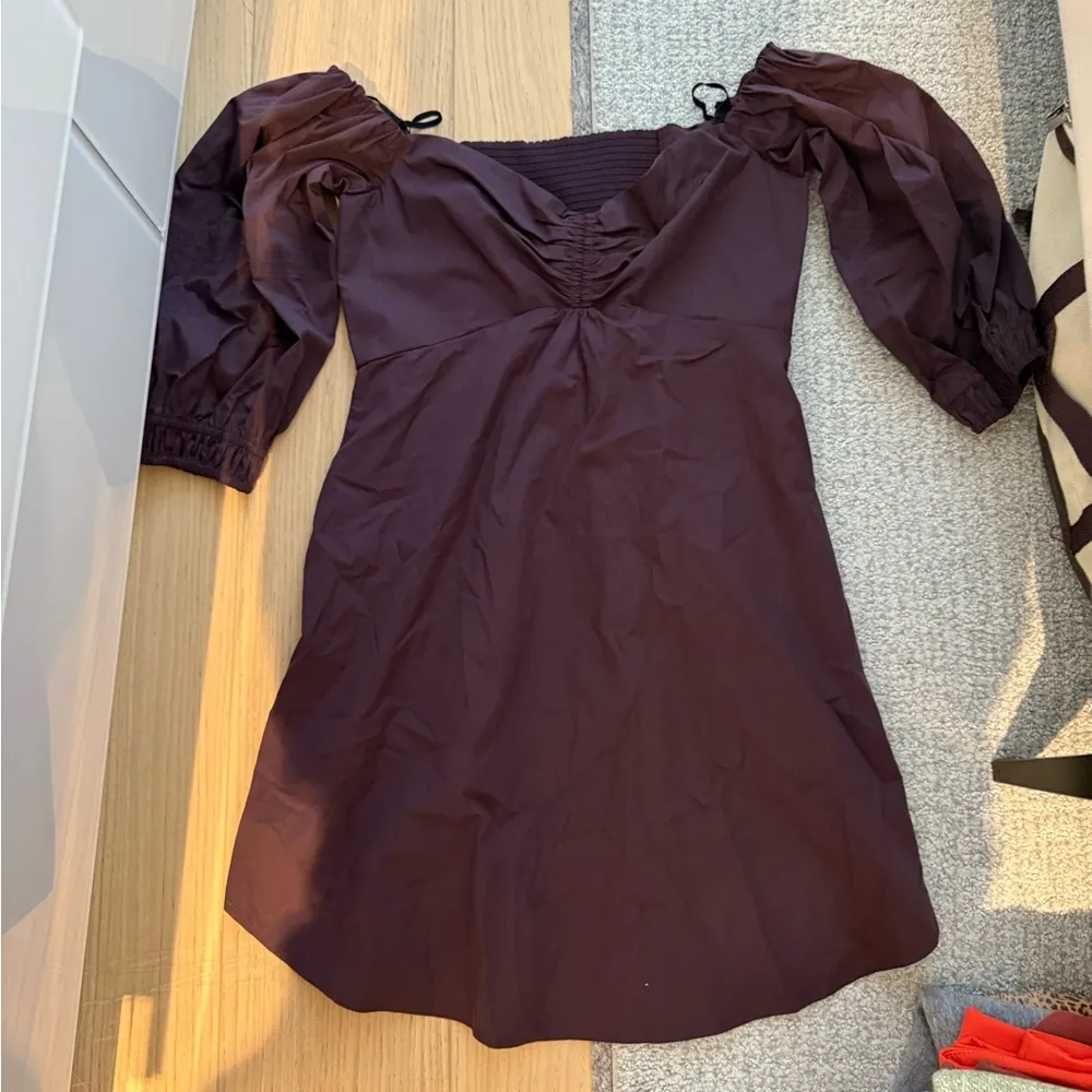 A.L.C. Deep Plum mini dress - Image 3